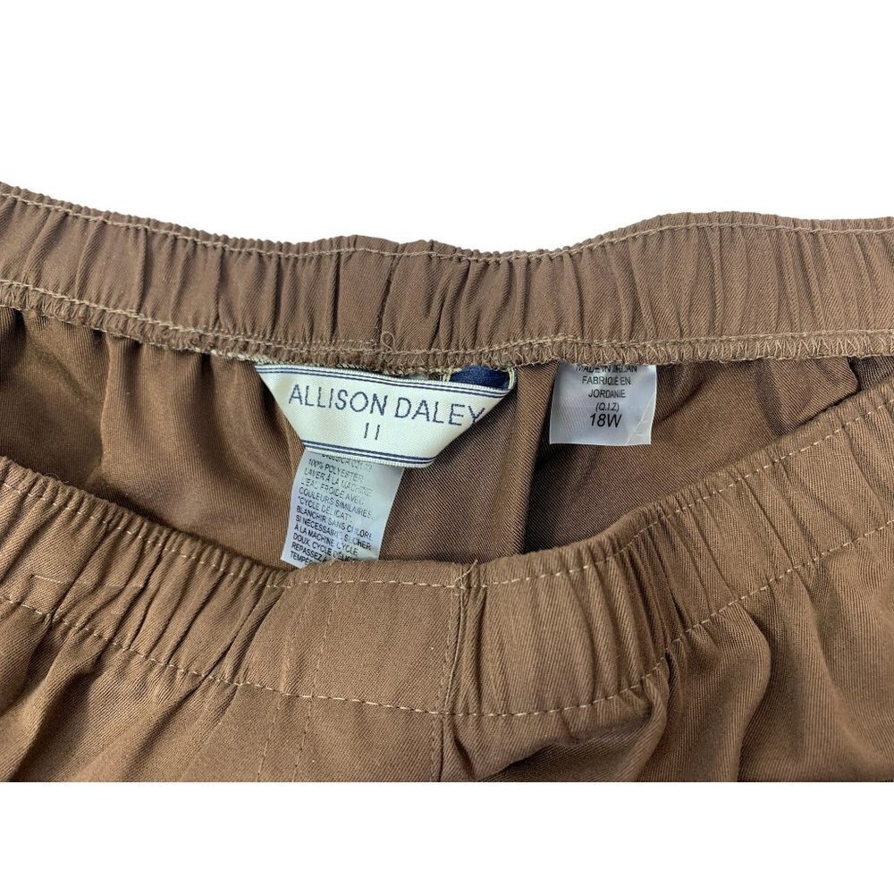 Allison Daley Women's Brown Pants - Picture 3 of 7